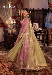 Asim Jofa Chandni Raatein Pret Ajcrp-04 Embroidered Chiffon Stitched 3 Pcs