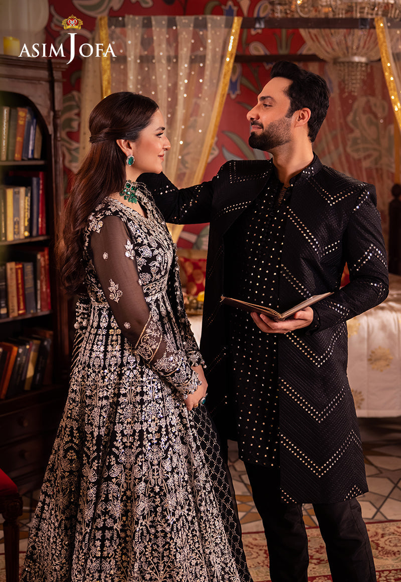 Asim Jofa Chandni Raatein Ajcr-02 Embroidered Chiffon 3 Pcs