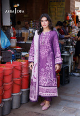 Asim Jofa Arabic Lawn Ajpl-20 Printed Arabic Lawn 3 Pcs
