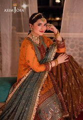 Asim Jofa Chandni Raatein Ajcr-07 Embroidered Chiffon 3 Pcs