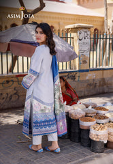 Asim Jofa Arabic Lawn Ajpl-01 Printed Arabic Lawn 3 Pcs