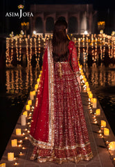 Asim Jofa Chandni Raatein Ajcr-05 Embroidered Chiffon 3 Pcs