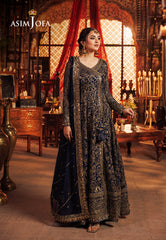 Asim Jofa Chikankari Eid '24 Ajce-01 Embroidered Chiffon 3 Pcs