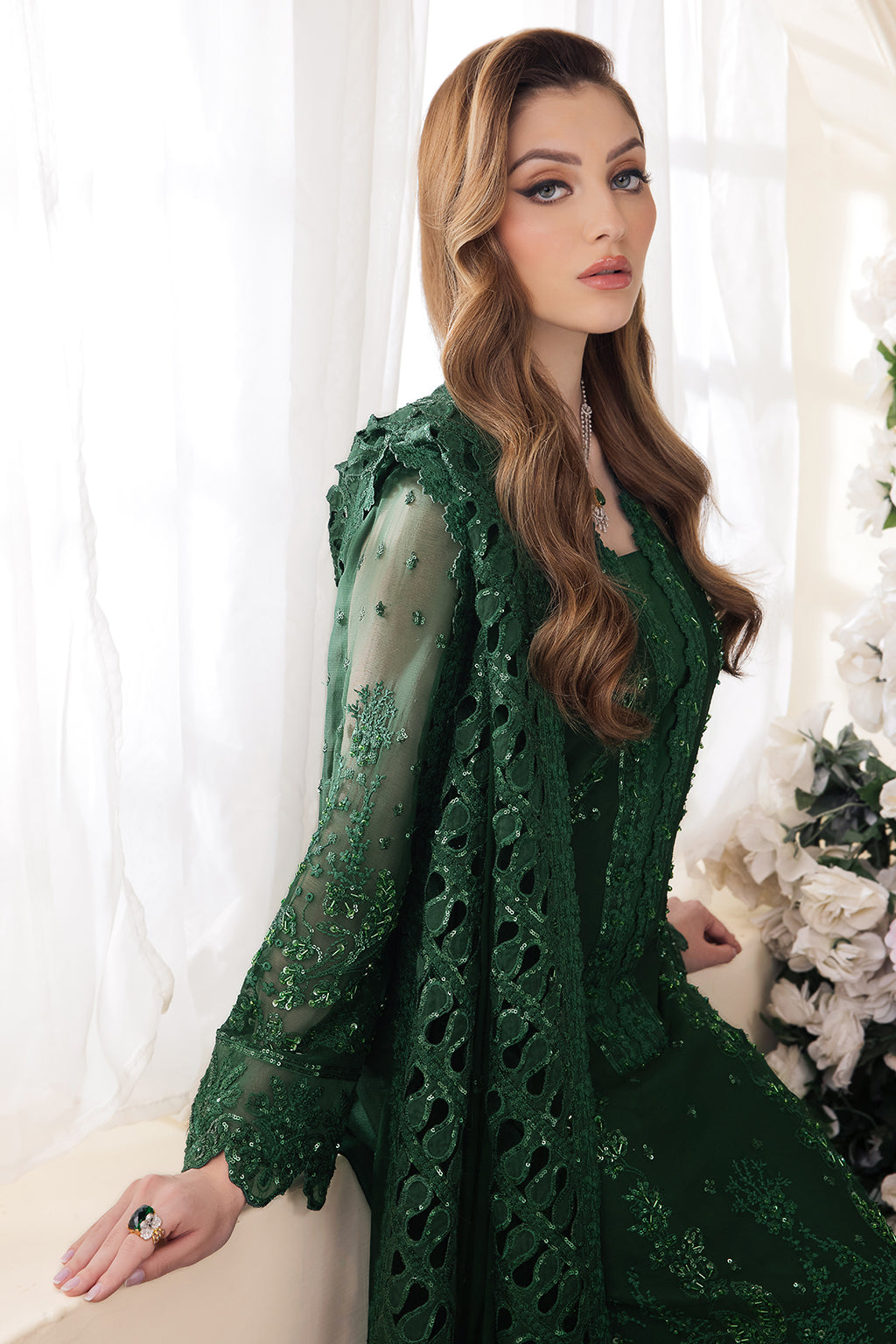Panache By Meeral Unstitched 3 Piece Formals Collection'2025-Sabeen