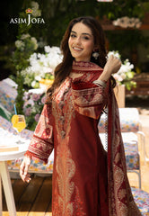 Asim Jofa Designers Limited Edition Ajgbd-16 Printed Stitched 3 Pcs