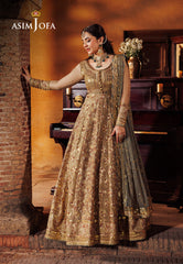 Asim Jofa Chikankari Eid '24 Ajce-07 Embroidered Chiffon 3 Pcs