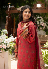 Asim Jofa Prints Collection Vol 4 Ajgb-10 Printed Lawn 3 Pcs