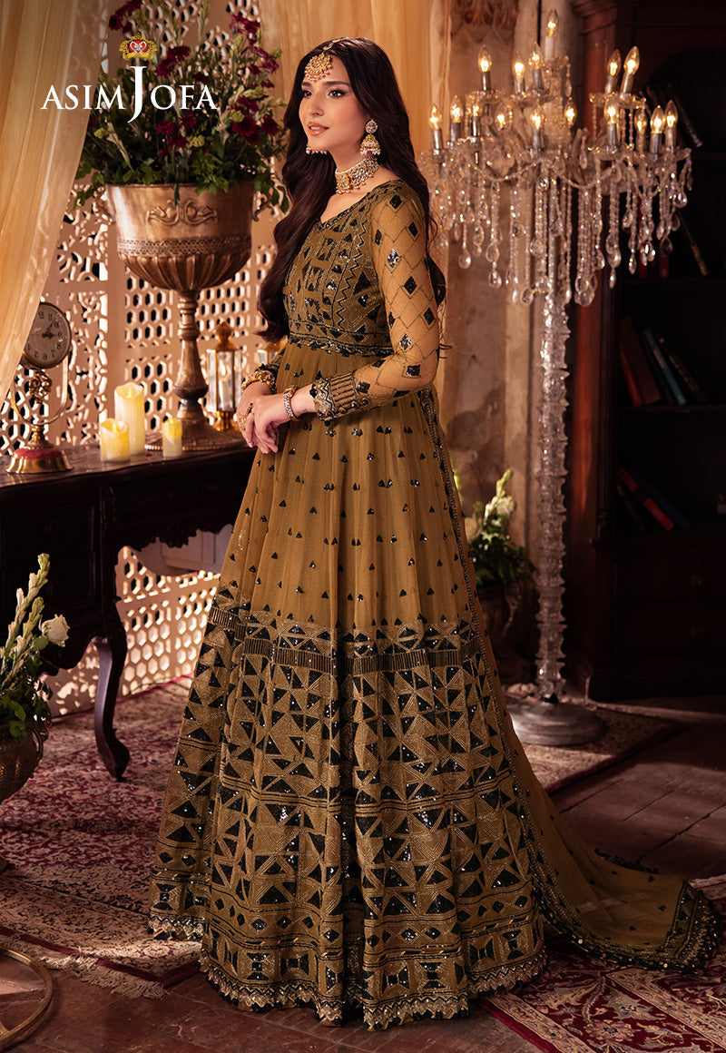 Asim Jofa Vasl Ajyv-06 Embroidered Chiffon 3 Pcs