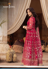 Asim Jofa Chikankari Eid '24 Ajce-10 Embroidered Chiffon 3 Pcs