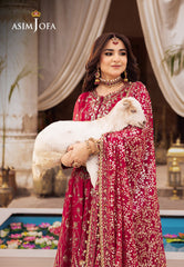 Asim Jofa Chikankari Eid '24 Ajce-10 Embroidered Chiffon 3 Pcs