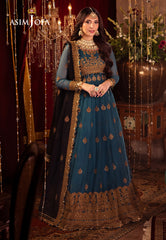 Asim Jofa Vasl Ajyv-09 Embroidered Chiffon 3 Pcs