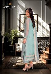 Asim Jofa Pyaar Diyan Gallan Ajem-21 Embroidered Organza 3 Pcs