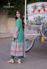 Asim Jofa Arabic Lawn Ajpl-15 Printed Arabic Lawn 3 Pcs