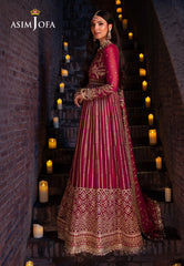 Asim Jofa Designers Limited Edition Ajyvd-07 Embroidered Chiffon 3 Pcs
