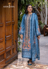 Asim Jofa Prints Collection Vol 4 Ajgb-18 Printed Lawn 3 Pcs