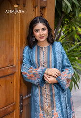 Asim Jofa Prints Collection Vol 4 Ajgb-18 Printed Lawn 3 Pcs