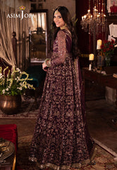 Asim Jofa Vasl Ajyv-01 Embroidered Net 3 Pcs