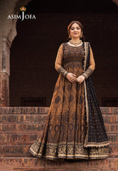 Asim Jofa Chikankari Eid '24 Ajce-11 Embroidered Chiffon 3 Pcs