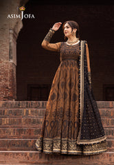 Asim Jofa Chikankari Eid '24 Ajce-11 Embroidered Chiffon 3 Pcs