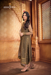 Asim Jofa Pyaar Diyan Gallan Ajem-05 Embroidered Net 3 Pcs