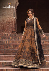 Asim Jofa Chikankari Eid '24 Ajce-11 Embroidered Chiffon 3 Pcs