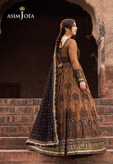 Asim Jofa Chikankari Eid '24 Ajce-11 Embroidered Chiffon 3 Pcs