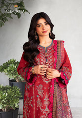 Asim Jofa Rania Jofa Jacquard Festive Ajra-26 Embroidered Jacquard 3 Pcs