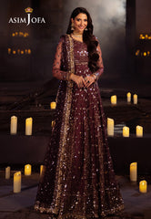 Asim Jofa Vasl Ajyv-02 Embroidered Net 3 Pcs