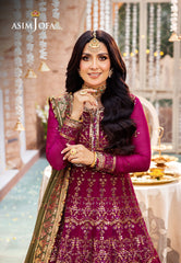 Asim Jofa Jaan-e-Jahan Ajjj-09 Embroidered Chiffon 3 Pcs