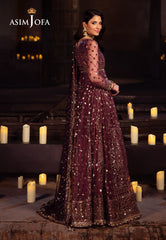Asim Jofa Vasl Ajyv-02 Embroidered Net 3 Pcs