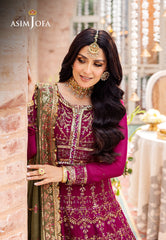 Asim Jofa Jaan-e-Jahan Ajjj-09 Embroidered Chiffon 3 Pcs