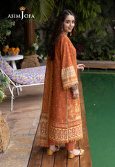 Asim Jofa Prints Collection Vol 4 Ajgb-02 Printed Lawn 3 Pcs