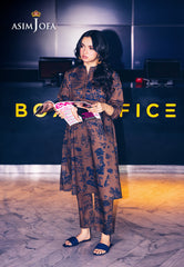 Asim Jofa Essential Pret Drop 3 Ajpb-48 Printed Dobby 2 Pcs