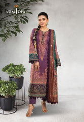 Asim Jofa Asra Festive Ajra-02 Embroidered Jacquard 3 Pcs