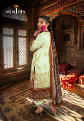 Asim Jofa Designers Limited EditionAjrad-5 Embroidered Stitched 3 Pcs