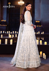 Asim Jofa Vasl Ajyv-03 Embroidered Net 3 Pcs