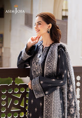 Asim Jofa Monochrome Collection Ajcm-05 Printed Lawn 3 Pcs