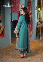 Asim Jofa Asra Festive Ajra-10 Embroidered Lawn 3 Pcs