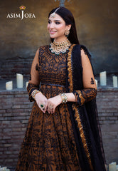 Asim Jofa Vasl Ajyv-08 Embroidered Net 3 Pcs