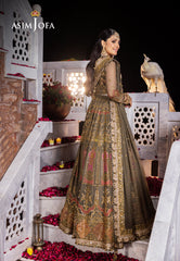Asim Jofa Jaan-e-Jahan Ajjj-10 Embroidered Chiffon 3 Pcs