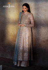 Asim Jofa Vasl Ajyv-05 Embroidered Chiffon 3 Pcs