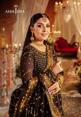 Asim Jofa Jaan-e-Jahan Ajjj-03 Embroidered Chiffon 3 Pcs