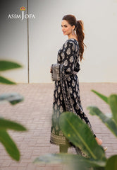 Asim Jofa Monochrome Collection Ajcm-06 Printed Lawn 3 Pcs