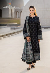 Asim Jofa Monochrome Collection Ajcm-01 Printed Lawn 3 Pcs