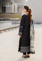 Asim Jofa Designers Limited Edition Ajcmd-01-Xs Printed Lawn 3 Pcs