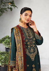 Asim Jofa Rania Jofa Jacquard Festive Ajra-30 Embroidered Lawn 3 Pcs