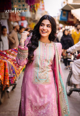 Asim Jofa Basic Print Union Ajbb-17 Printed Lawn 3 Pcs