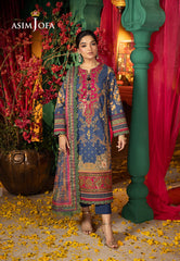 Asim Jofa Designers Limited Edition Ajrad-03 Embroidered Stitched 3 Pcs