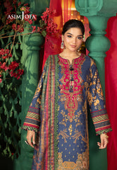 Asim Jofa Asra Festive Ajra-03 Embroidered Jacquard 3 Pcs