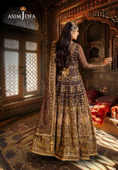Asim Jofa Jaan-e-Jahan Ajjj-05 Embroidered Chiffon 3 Pcs